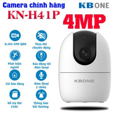 Camera Wifi quay quét 4MP KBONE KN-H41P