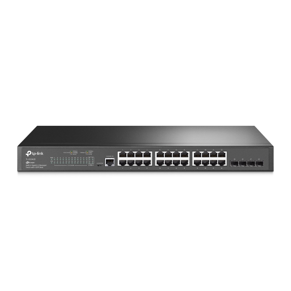 Jetstream 24-port Gigabit L2 Managed Switch With 4 Sfp Slots Tp-link Tl 